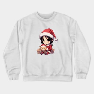 Christmas With Your Favorite Anime Crewneck Sweatshirt